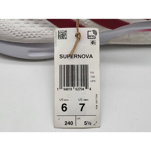 Adidas Supernova IU Indiana Hoosiers Mens‎ Running Shoes H01293 White Size 6 - Picture 8 of 8